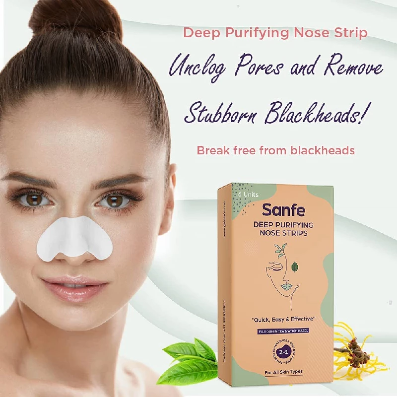 Sanfe Deep Purifying Nose Strips, 100 g-4.webp